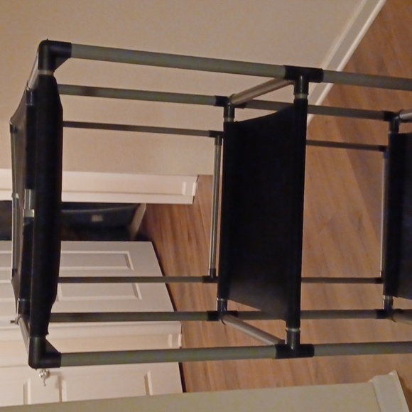🐾Black and Gray Storage Organizer plastic and fabric🎉 - Picture 7 of 9